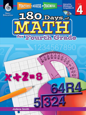 cover image of 180 Days of Math for Fourth Grade